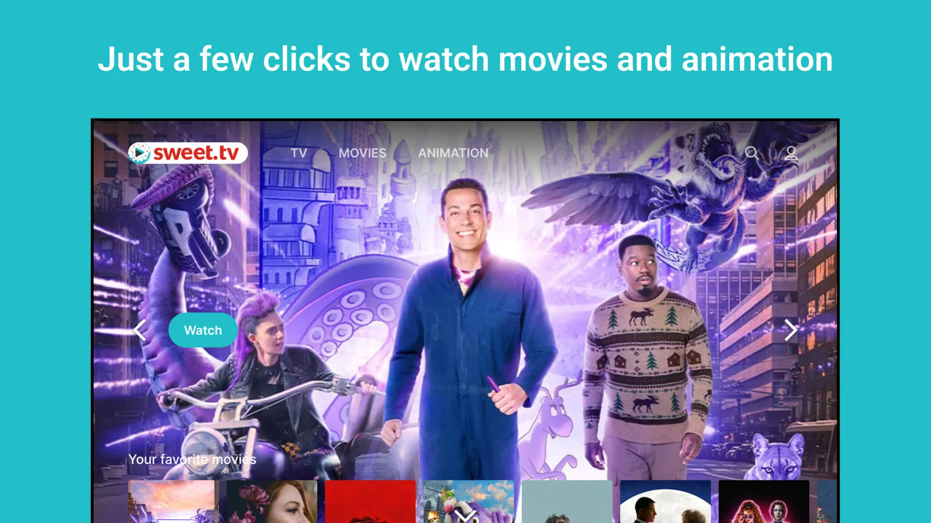 SWEET.TV screenshot